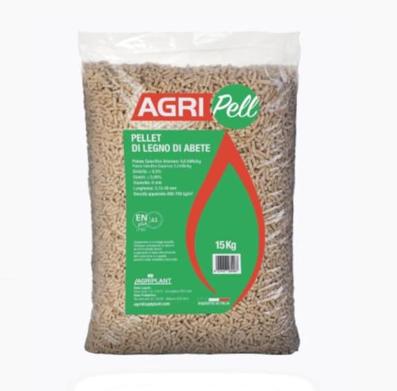 Agri Pellet EN+A1 – Bancali da 70 sacchi (1.050 kg)