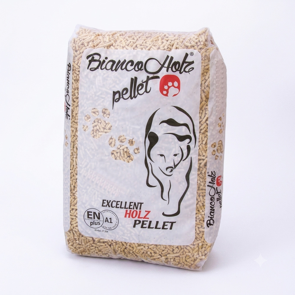 Bianco Holz Pellet ENplus A1 – Bancale da 70 sacchi da 15 kg