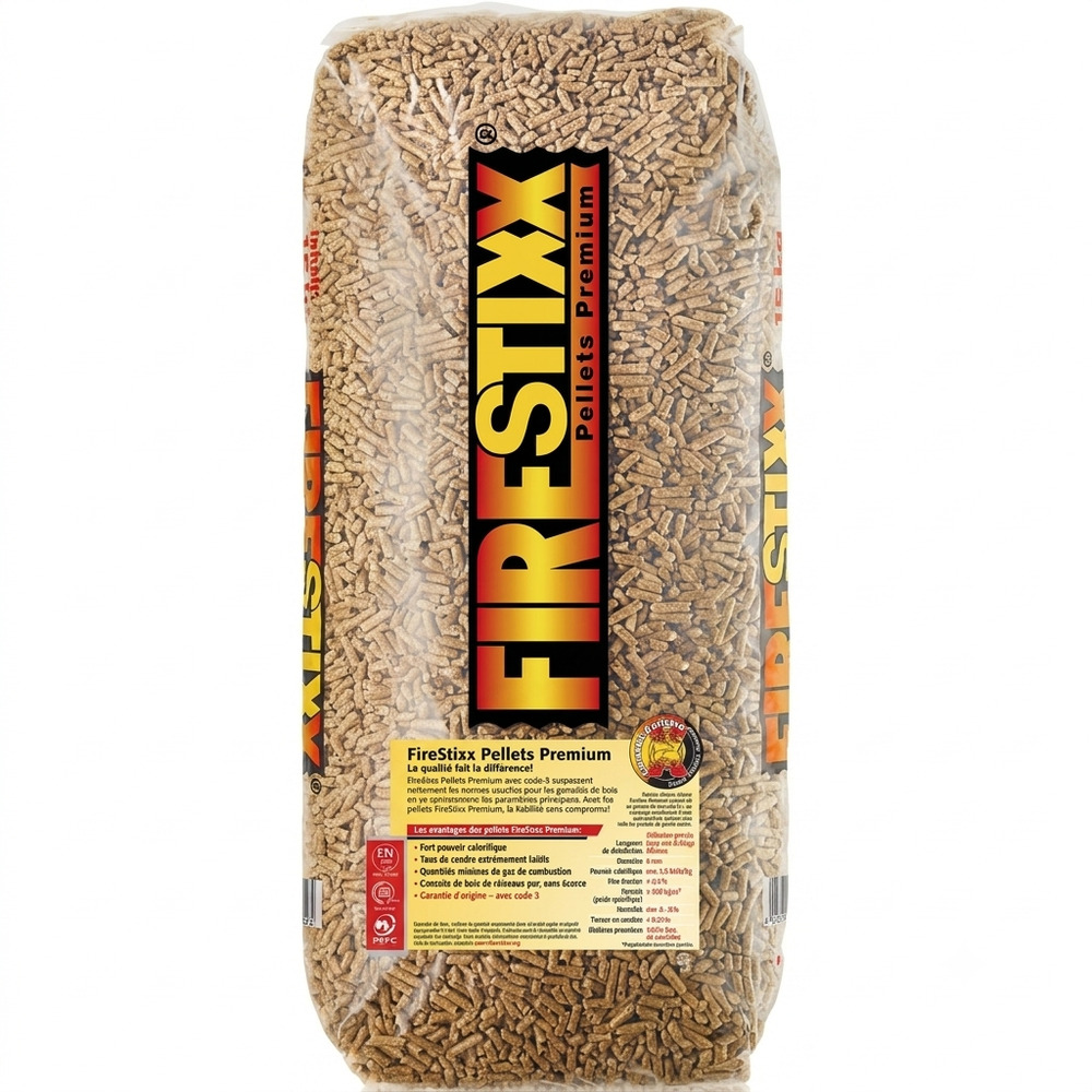 Pellet FireStixx ENplus A1 – DINplus - 70 sacchi da 15 kg